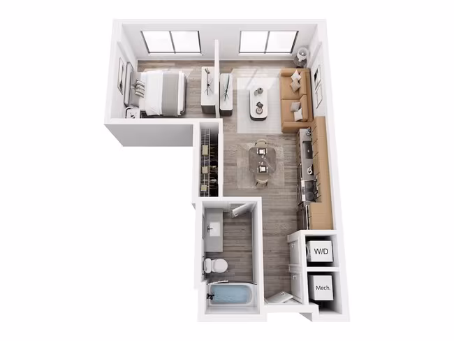 Unit 01-1504 01-1504 floor plan